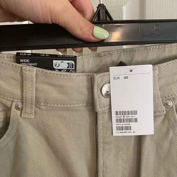 NWT H&M Wide Leg Pants - Picture 5 of 5